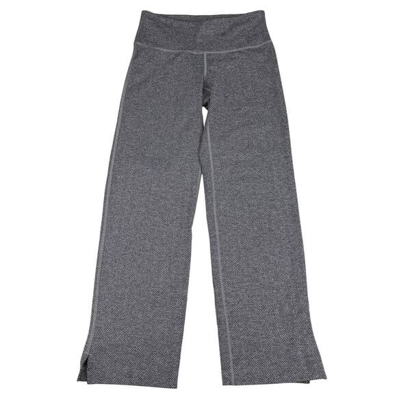 LULULEMON Women's City Kick It Pant Sz 4 Gray Giant Herringbone Made in USA - Picture 3 of 8